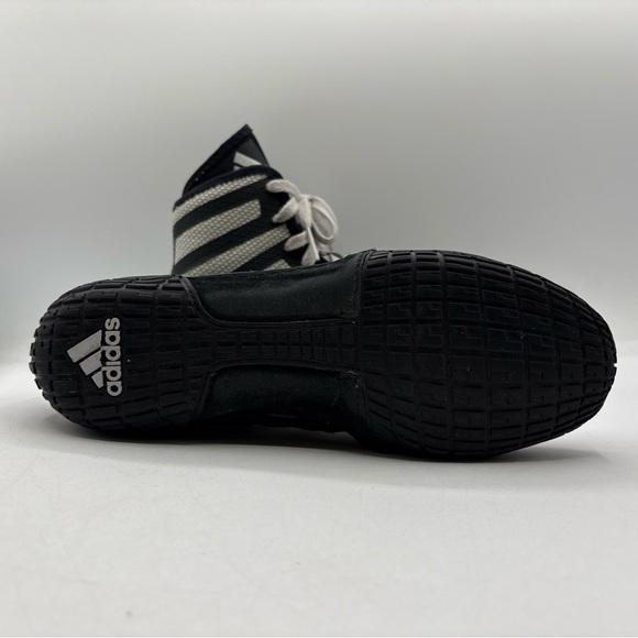 adidas Adizero Varner Wrestling Shoes FW1013 5.5 Black/Silver Men’s Lightweight - Picture 14 of 16